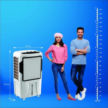 Crompton Desert Air Cooler Optimus 65 18 Inch Fan 65 Ltr Dimensions 43x44x66 cm