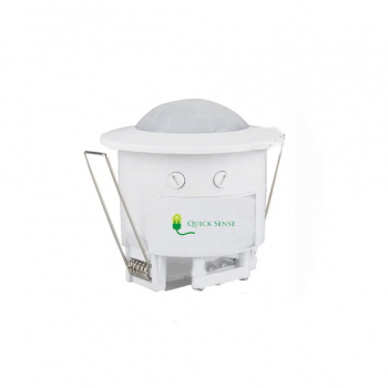 Quick Sense Pir Motion Sensor QS-10 With Light Sensor Recessed Ceiling Mounted 110/240V AC