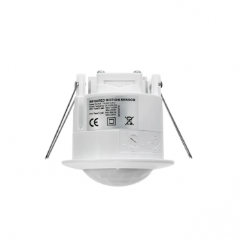 Quick Sense Pir Motion Sensor QS-10 With Light Sensor Recessed Ceiling Mounted 110/240V AC
