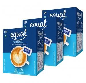 Equal Sugar Free Sweetener 0.75gm Per Sachet Pack of 100