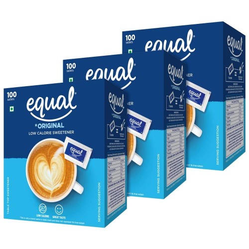 Equal Sugar Free Sweetener 0.75gm Per Sachet Pack of 100