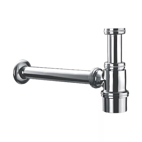 Euronics Washbasin Bottle Trap EBT32-CP Dimension L290xW55xH205 MM