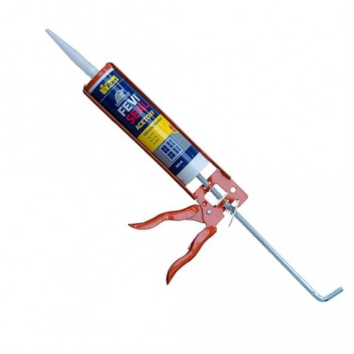 Dr.Fixit Applicator Gun and Silicone Sealant Clear