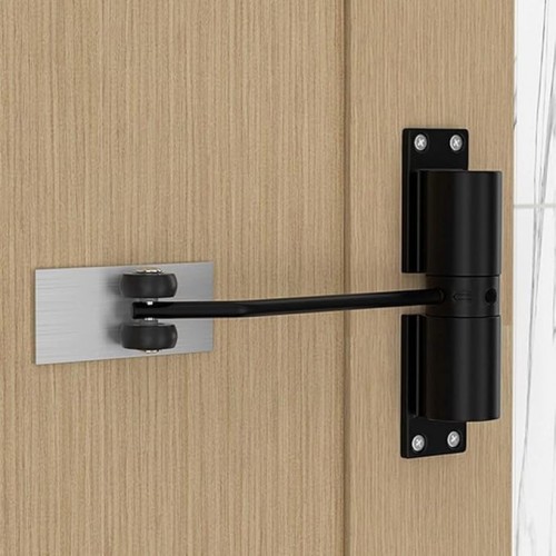Krylops Automatic Spring Door Closer Zinc Alloy Size L12.8xW3.3xH3.5 CM