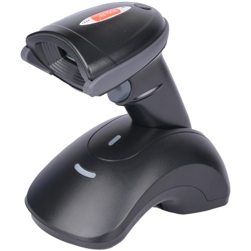 Retsol Wireless Barcode Scanner D-5025+BT 1D/2D Bluetooth 4.0 QR Code Reader With Auto Sense Manual Triggering Bluetooth Cradle and Replaceable Battery
