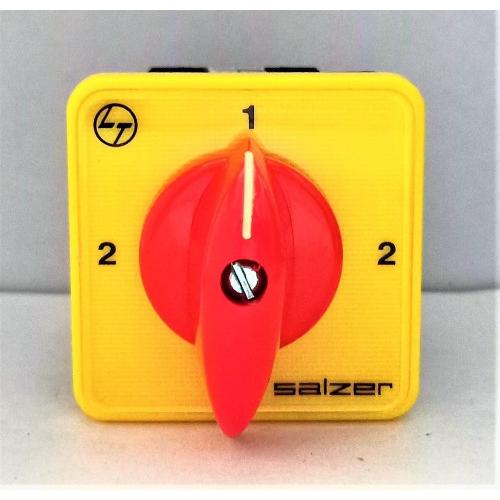 Salzer Rotary Switch 61038 16A 2 Pole 2 Way NO OFF S16 Cam Operated