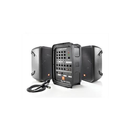 JBL Portable PA System EON208P 300W (2x 150W Stereo) Packaged 8 Inch 2-Way With Powered 8-Channel Mixer and Bluetooth