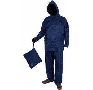 Duckback  Rain Coat With Cap Nylon Size M Economy