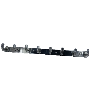 Cloth Hanger SS Wall Mounted With 8 Hooks