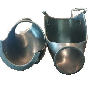 Pool Table Outer Pocket Plastic Rounded Black