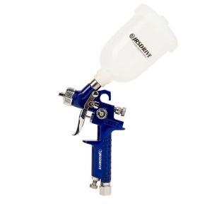 Paint Spray Gun 1.4 MM Nozzle With Adjustable Air Pressure 200ml Aluminum Cup
