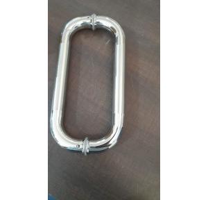 Door Handle Stainless Steel D Shape 10 Inch