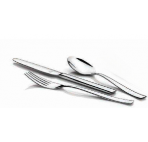 FNS Cutlery Set Cosmo AP Spoon AP Fork AP Knife Stainless Steel 7.5 Inch 3 MM