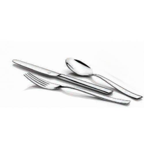 FNS Cutlery Set Cosmo AP Spoon AP Fork AP Knife Stainless Steel 7.5 Inch 3 MM