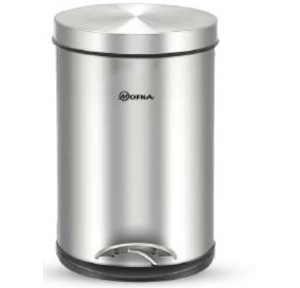 Mofna Pedal Dustbin SS202 5L 7 x 10 inch