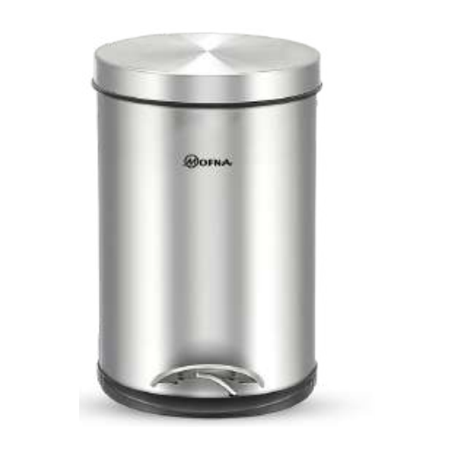 Mofna Pedal Dustbin SS202 5L 7 x 10 inch