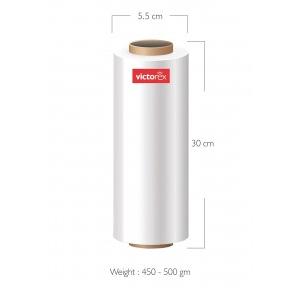 Victorex Packing Tape Material 12 Inch Length Per Unit White 300 MM 100 Mtr ?70 Micron