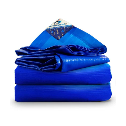 Tarpaulin Size 200 GSM Size 18x15 Ft Blue