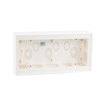 Legrand Horizontal Plate Mylinc 8M With Frame 6755 67 and Plastic Surface Box