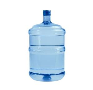 Water Dispenser Bottle Plastic 20 Ltrs With Ring Mechanism Cap Blue