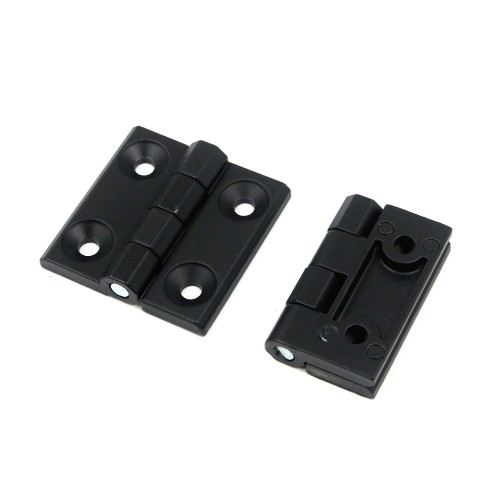 Door Hinges Nylone Partition Cubical Black