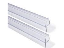 Door Seal Strip  Glass F-Type Fit Glass Flexible and Durable for Door Per Mtr