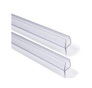 Dorma Door Seal Strip  Glass F-Type Fit Glass Flexible and Durable for Door Per Mtr