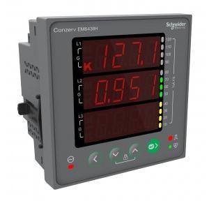 Schneider Energy Meter EM6438H Electric Conzerv Cl 1 RS485 Dual LMF