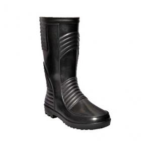 Hillson Safety Gumboot TC07HLS0177 Mens Welsafe With Lining Black Size 10