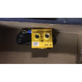 Cir-Q-Tech ESD Common Point Ground CPG-2P Connector Banana Socket Type Suitable For Connecting Two Wrist Straps 2 Pin Wire Length 3 Mtr Wire Dia 3 MM