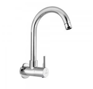 Jaquar Sink Cock With Regular Swinging Spout (Wall Mounted Model) With Wall Flange FLP-CHR-5347PM