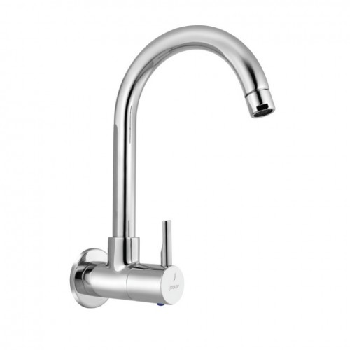 Jaquar Sink Cock With Regular Swinging Spout (Wall Mounted Model) With Wall Flange FLP-CHR-5347PM