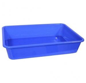 Wonder Tray Plastic Rectangular Multipurpose Organizing and Storage 43x31x7.5 Cm Blue