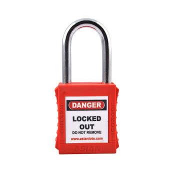 Asian Loto  Lockout Padlock ALC-VLBU With ALC-LPL Long Shackle For Butterfly Valve 90 to 200 MM