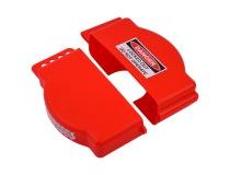 Asian Loto ALC-VLAG Gate Valve Lockout With ALC-LPL Long Shackle Lockout Padlock For Adjustable Gate Valve 25 to 190 MM