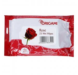 Origami Wet Wipes 15x25 Cm 25 Pulls