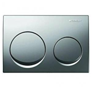 Geberit Flush Plate 115.032.21.3 Alpha 25 Dual Actuator Bright Chrome
