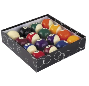 Pool Table Ball American 57 MM Pack of 16 Balls