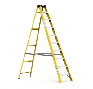 Y-Access Ladder 8307 Single Sided Self Supporting Maximum Reach 3460 MM FRP 3.28 Mtr 10 Steps