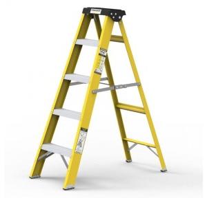 Y-Access Ladder 8302 Single Sided Self Supporting Maximum Reach 2100 MM FRP 1.23 Mtr 4 Steps