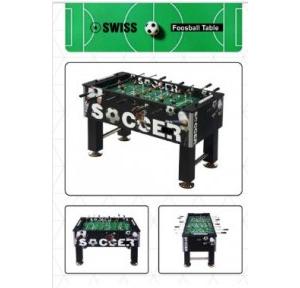 Foosball Table Swiss Legend Table Size 55x30x36 Inch 8 Chrome Plated Steel Rods With Ergonomic Handles Weight 65 Kg Accessories Players With Screw & Nuts, 2 Balls (32 MM), 1 Cup Holder & Instruction Manual