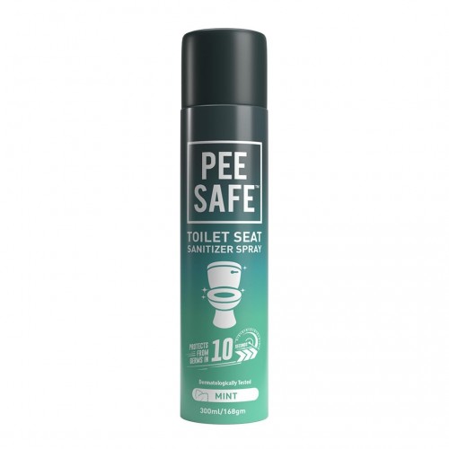 PeeSafe Toilet Seat Sanitizer Spray 300 Ml Mint