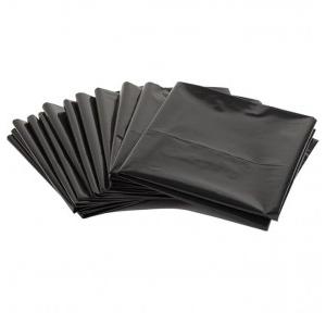 Garbage Bag Black 19x21 Inch 75 Micron Pack of 25