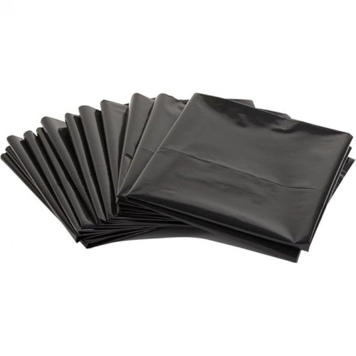 Garbage Bag Black 19x21 Inch 75 Micron Pack of 25