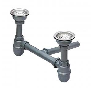 Bottle Trap Set 2-Way With Sink Coupling