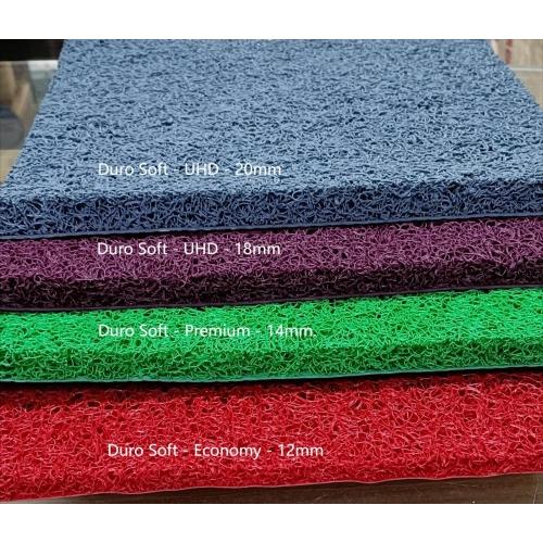 Durosoft Door Mat Premium Anti Slip Grey Thickness 15MM 1 Sqft