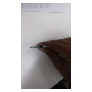 Panel Lock Key Stainless Steel Round Type