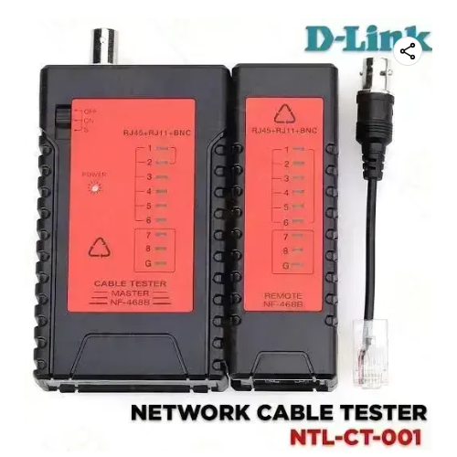 D-Link LAN Cable Tester NTL-CT-001 RJ-11 or RJ-45