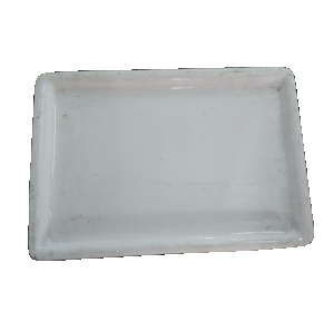 Serving Tray White Acrylic 18x14 Inch