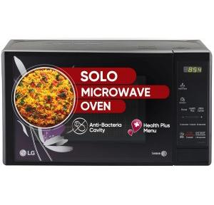 LG Microwave Oven MS2043BP 20 Ltr Solo I Wave Technology Auto Cook Menu Black